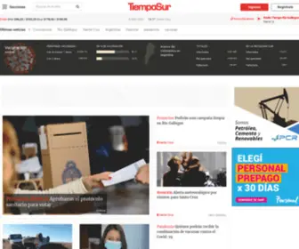 Tiemposur.com.ar(Diario digital de la Patagonia Sur) Screenshot