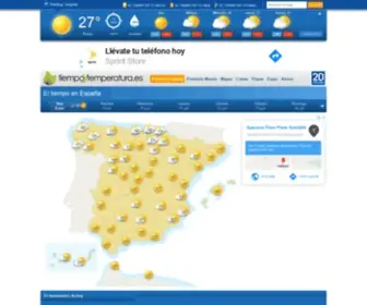 Tiempoytemperatura.es(El tiempo) Screenshot