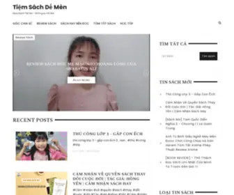 Tiemsachdemen.com(Mua sách tẹt ga) Screenshot