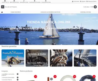 Tienda-Nautica-Online.com(Tienda Nautica Online) Screenshot