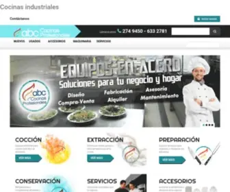 TiendaABCCocinas.com(ABC Cocinas Profesionales) Screenshot