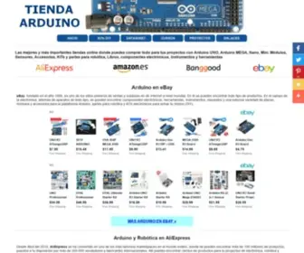 Tiendaarduino.com(Tienda Arduino) Screenshot