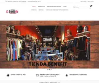 Tiendabenefit.com.ar(TIENDA BENEFIT) Screenshot