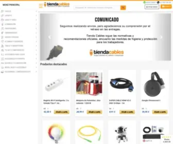 Tiendacables.com(Tienda especialista en cables y conexiones) Screenshot