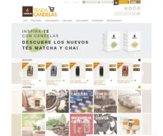 Tiendacandelas.com(Tienda de café y té online) Screenshot