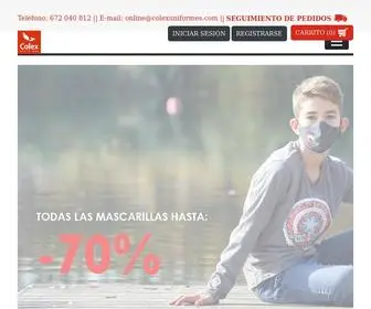 Tiendacolex.es(Web Shop) Screenshot