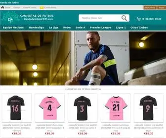 Tiendadefutbol2021.com(Tienda de futbol) Screenshot