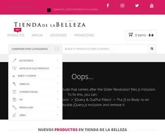 Tiendadelabelleza.co(Tienda de la Belleza) Screenshot