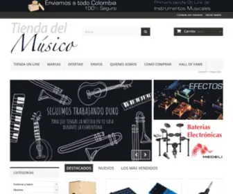 Tiendadelmusico.com(Tienda del Musico) Screenshot