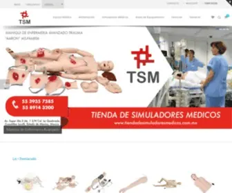 Tiendadesimuladoresmedicos.com.mx(Maniqu韊s m閐icos) Screenshot