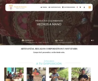 Tiendadesonrisas.com(Artesanías colombianas) Screenshot