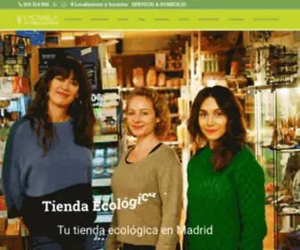 Tiendaecologicalacanela.com(Tienda Ecológica Madrid) Screenshot