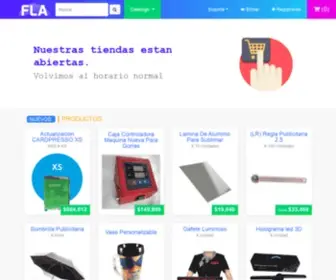 Tiendafla.com(Tienda Virtual Grupo FLA) Screenshot