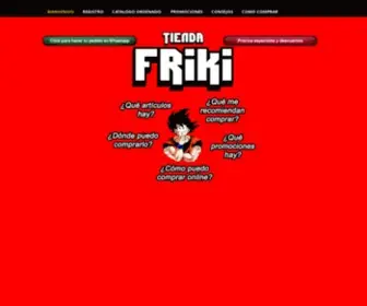 Tiendafriki.net(Regalos Para Adolescentes) Screenshot