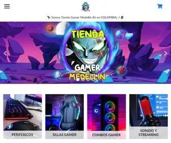 Tiendagamermedellin.co(Nuestra Sede / Estamos en el BARRIO MANILA DEL POBLADO Direccion: Cra 43 B # 12) Screenshot