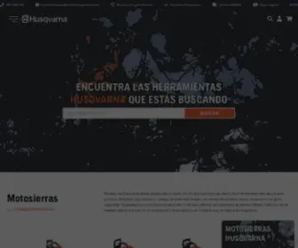 TiendahusqVarna.com(Tienda Husqvarna) Screenshot