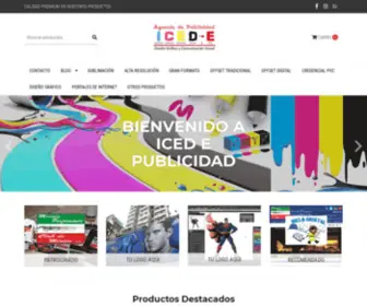 Tiendaicedepublicidad.com.mx(ICED-E Publicidad) Screenshot