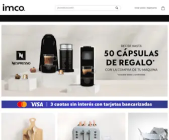 Tiendaimco.com.ar(Tienda Imco) Screenshot