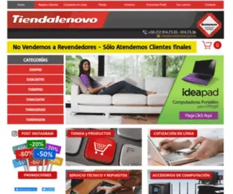 Tiendalenovo.com.ve(Home) Screenshot