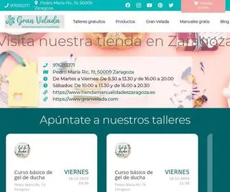 Tiendamanualidadeszaragoza.es(Tienda de manualidades Zaragoza) Screenshot