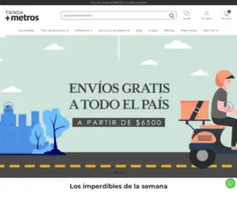 Tiendamasmetros.com.ar(Tienda metros) Screenshot