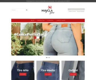 Tiendamaycla.com(Maycla Jeans) Screenshot