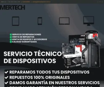 Tiendamertech.com.ar(Reparacion de dispositivos) Screenshot