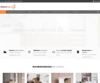 Tiendamilano.com.ar(Muebles de cocina y lavadero) Screenshot