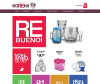 Tiendamorena.com.sv(Tienda Morena) Screenshot