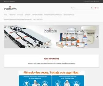 Tiendaonlineplastiform.es(Tienda Online) Screenshot