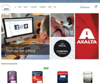 Tiendapsm.mx(Venta de Pinturas y Recubrimientos Axalta en Mexico) Screenshot