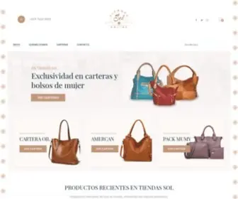 Tiendasol.cl(Carteras) Screenshot