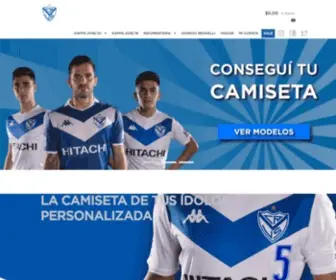 Tiendavelez.com.ar(Vélez) Screenshot