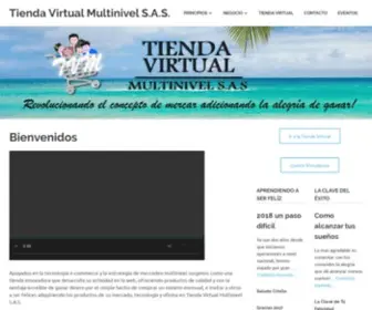 Tiendavirtualmultinivel.com(Tienda Virtual Multinivel S.A.S) Screenshot