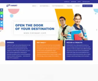 Tienepal.com(TARGET INTERNATIONAL EDUCATION) Screenshot