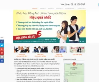 Tienganhchonguoidilam.vn(Tiếng Anh cho người đi làm) Screenshot