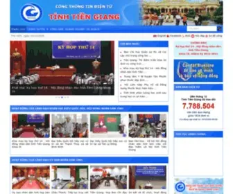Tiengiang.gov.vn(Tiengiang) Screenshot