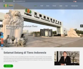 Tiens.co.id(TIENS Indonesia) Screenshot