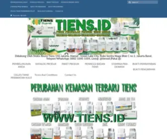 Tiens.id(Pembelian Produk Tiens Telp/WA) Screenshot