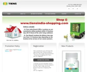 Tiensindia-Shopping.com(TiensIndia-Online Shopping) Screenshot