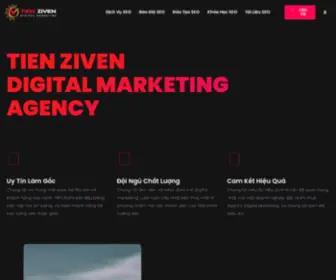 Tienziven.com(SEO & Digital Marketing Agency hàng đầu) Screenshot