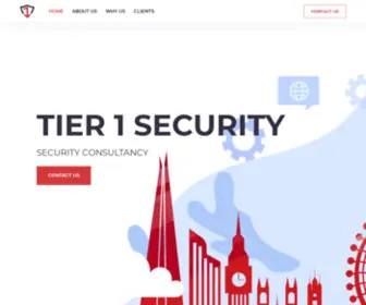 Tier-1-Security.com(Tier 1 Security Limited) Screenshot