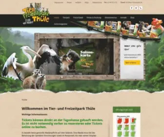 Tier-Freizeitpark.de(Der Park ist voraussichtlich wieder ab dem 06.03.2021 täglich von 09.00) Screenshot
