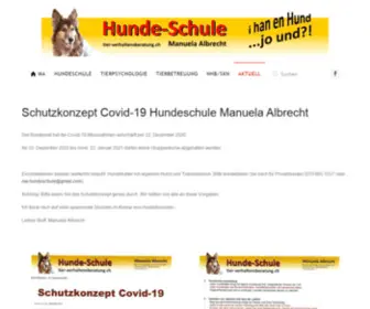 Tier-Verhaltensberatung.ch(Hundeschule mit Herz und Verstand) Screenshot