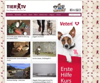 Tier.tv(Das Magazin rund ums Tier) Screenshot