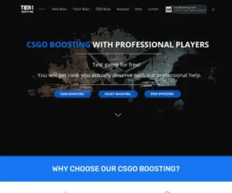 Tier1Boosting.com(Tier1Boosting) Screenshot