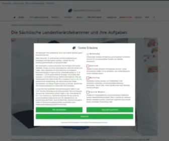 Tieraerzte-Sachsen.de(Sächsische) Screenshot