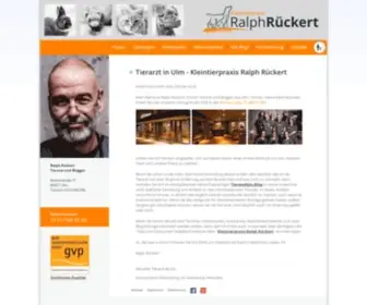 Tierarzt-Rueckert.de(Tierarzt Ulm / Neu) Screenshot