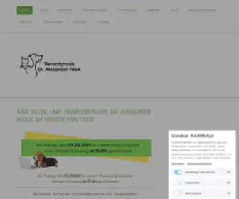 Tierarztpraxis.de(Flöck in Trier) Screenshot