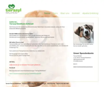 Tierasyl.ch(Tierasyl Waldheim) Screenshot